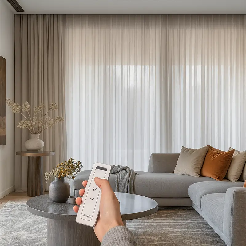 Sheer-Motorized-Curtains